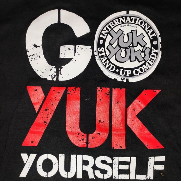Yuk Yuks shirt size small - Picture 2 of 3
